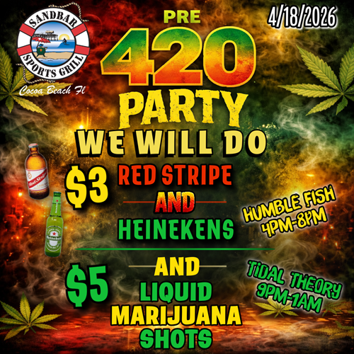 Pre 420 Party W/ Humble Fish & Tidal Theory